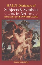 Cover of: Hall's Dictionary of Subjects and Symbols in Art