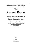 Cover of: The Scarman report: the Brixton disorders 10-12 April 1981