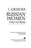 Cover of: Russian women: two stories