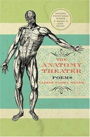 Cover of: The anatomy theater: poems