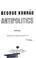 Cover of: Antipolitics