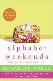Cover of: Alphabet Weekends by Elizabeth Noble