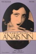 The early diary of Anaïs Nin. Volume Three, 1923-1927 by Anaïs Nin