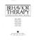Cover of: Behavior Therapy