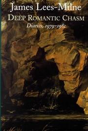 Cover of: Deep Romantic Chasm : Diaries, 1979-1981