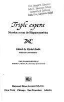 Cover of: Triple Espera: Novelas Cortas De Hispano-America