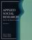 Cover of: Applied social research