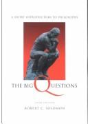 Cover of: The big questions