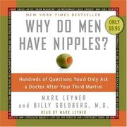 Cover of: Why Do Men Have Nipples? CD by Billy Goldberg