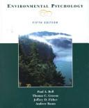 Cover of: Environmental Psychology by Bell, Bell