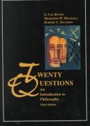 Cover of: Twenty Questions: An Introduction to Philosophy