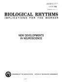 Cover of: Biological rhythms: implications for the worker : new developments in neuroscience.