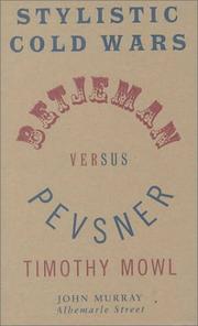 Cover of: Stylistic Cold Wars: Betjeman versus Pevsner