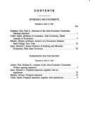 Cover of: Federal Reserve monetary policy and credit conditions: hearing before the Joint Economic Committee, Congress of the United States, One Hundred Second Congress, first session, May 9, 1991.