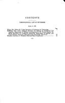 Cover of: Manufacturing technology programs being undertaken by the Department of Defense and the Department of Commerce: hearing before the Subcommittee on Defense Industry and Technology of the Committee on Armed Services, United States Senate, One Hundred Second Congress, first session, April 9, 1991.