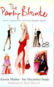 Cover of: The Party Blonde by Victoria Mather, Sue Macartney Snape, Sue Macartney-Snape