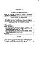 Cover of: Oversight hearing on the Immigration and Naturalization Service and immigration issues: hearing before the Subcommittee on Immigration and Refugee Affairs of the Committee on the Judiciary, United States Senate, One Hundred Second Congress, first session ... June 24, 1991.