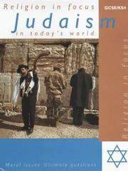 Cover of: Judaism in Today's World: Student's Book (Religion in Focus)