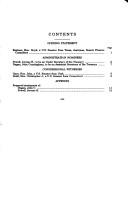 Cover of: Nominations of Jerome H. Powell and John Cunningham Dugan by United States. Congress. Senate. Committee on Finance