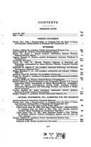 Cover of: The threat of foreign economic espionage to U.S. corporations: hearings before the Subcommittee on Economic and Commercial Law of the Committee on the Judiciary, House of Representatives, One Hundred Second Congress, second session, April 29 and May 7, 1992.