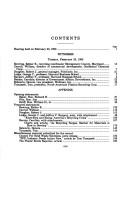 Cover of: Plastics recycling: problems and possibilities : hearing before the Subcommittee on Environment and Employment of the Committee on Small Business, House of Representatives, One Hundred Second Congress, second session, Washington, DC, February 25, 1992.