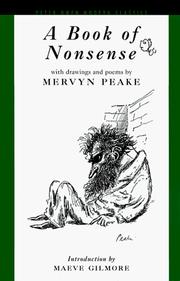Cover of: A book of nonsense by Mervyn Peake