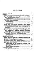 Cover of: Great Lakes environmental research: hearing before the Subcommittee on Oceanography, Great Lakes, and the Outer Continental Shelf of the Committee on Merchant Marine and Fisheries, House of Representatives, One Hundred Second Congress, second session ... April 8, 1992.