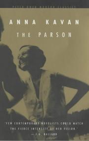 Cover of: The parson by Anna Kavan