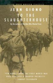 Cover of: To the Slaughterhouse (Peter Owen Modern Classics)