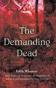 The Demanding Dead by Edith Wharton