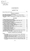 Cover of: Illness of Persian Gulf veterans: hearing before the Subcommittee on Hospitals and Health Care of the Committee on Veterans' Affairs, House of Representatives, One Hundred Second Congress, second session, September 21, 1992, Boston, Massachusetts.