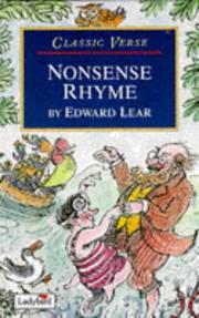 Cover of: The Jumblies and Other Nonsense Verse (Classic Verse Collection)
