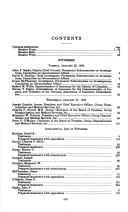Cover of: Oversight of the insurance industry by United States. Congress. Senate. Committee on Governmental Affairs. Permanent Subcommittee on Investigations.