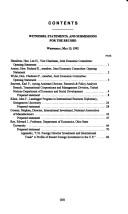 Cover of: Foreign direct investment: Hearing before the Joint Economic Committee, Congress of the United States, One Hundred Second Congress, second session, May 13, 1992 (S. hrg)