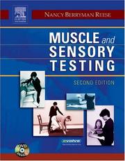 Cover of: Muscle and sensory testing by Nancy Berryman Reese