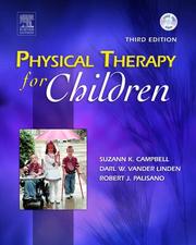 Cover of: Physical Therapy for Children