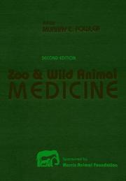 Cover of: Zoo & wild animal medicine