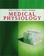 Cover of: Textbook of Medical Physiology by Walter Boron, Emile L. Boulpaep