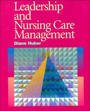 Cover of: Leadership and nursing care management