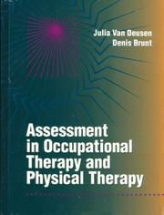 Cover of: Assessment in occupational therapy and physical therapy