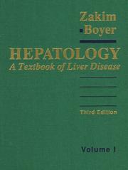Hepatology by David Zakim, Thomas D. Boyer