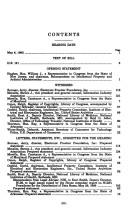 Cover of: Technology Transfer Improvements Act of 1991: hearing before the Subcommittee on Intellectual Property and Judicial Administration of the Committee on the Judiciary, House of Representatives, One Hundred Second Congress, second session, on H.R. 191 ... May 6, 1992.