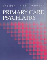 Cover of: Primary care psychiatry