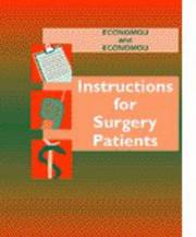 Instructions for surgery patients by Steven G. Economou