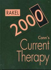 Cover of: Conn's Current Therapy 2000 (Conn's Current Therapy)