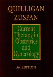 Cover of: Current Therapy in Obstetrics & Gynecology by 