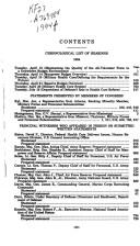 Cover of: Hearings on National Defense Authorization Act for fiscal year 1995--S. 2182 (H.R. 4301) and oversight of previously authorized programs before the Committee on Armed Services, House of Representatives, One Hundred Third Congress, second session: Military Forces and Personnel Subcommittee hearings on Title IV--Personnel authorizations, Title V--Military personnel policy, Title VI--Compensation and other personnel benefits, Title VII--Health care provisions, hearings held, April 12,14, 19, 21, 26 and July 19, 1994.