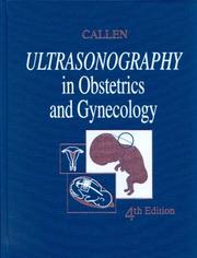 Cover of: Ultrasonography in Obstetrics and Gynecology