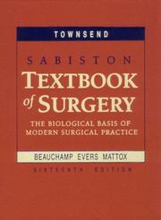 Cover of: Sabiston Textbook of Surgery by 