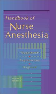 Cover of: Handbook of Nurse Anesthesia